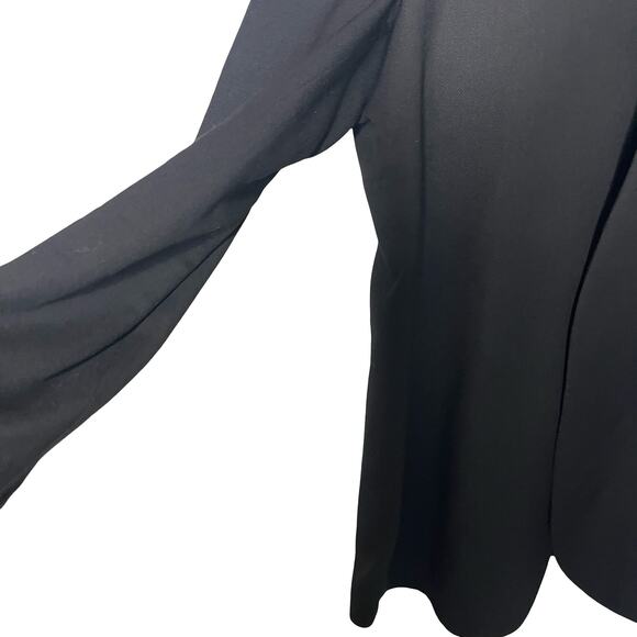 Maison Margiela Black Wool Minimal Open Blazer jacket Sz 54 US 44 - Picture 8 of 13